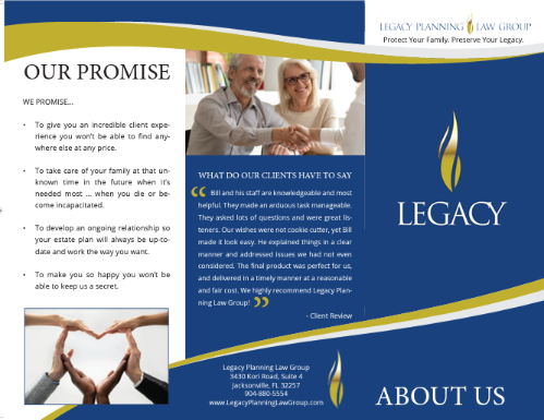 About Us Brochure - Legacy Planning Law Group