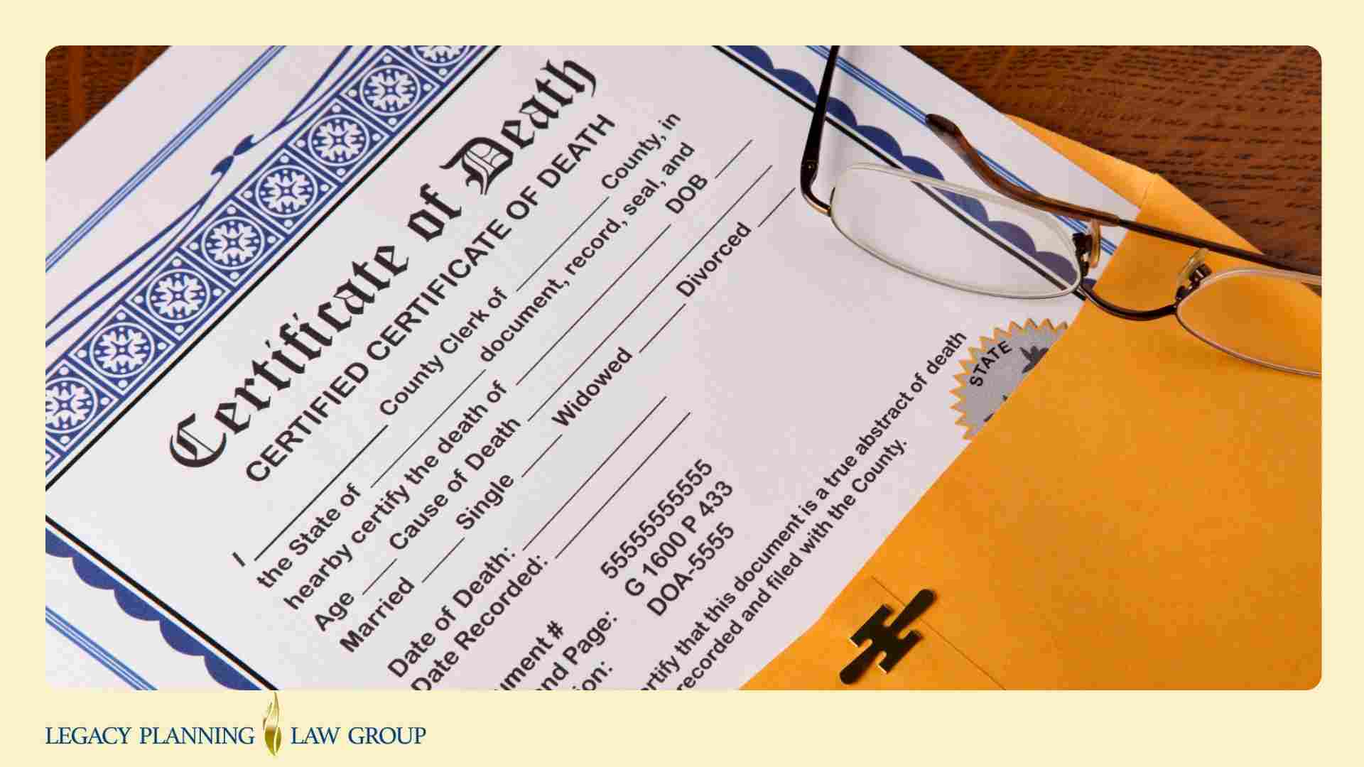 How to obtain a death certificate in Jacksonville